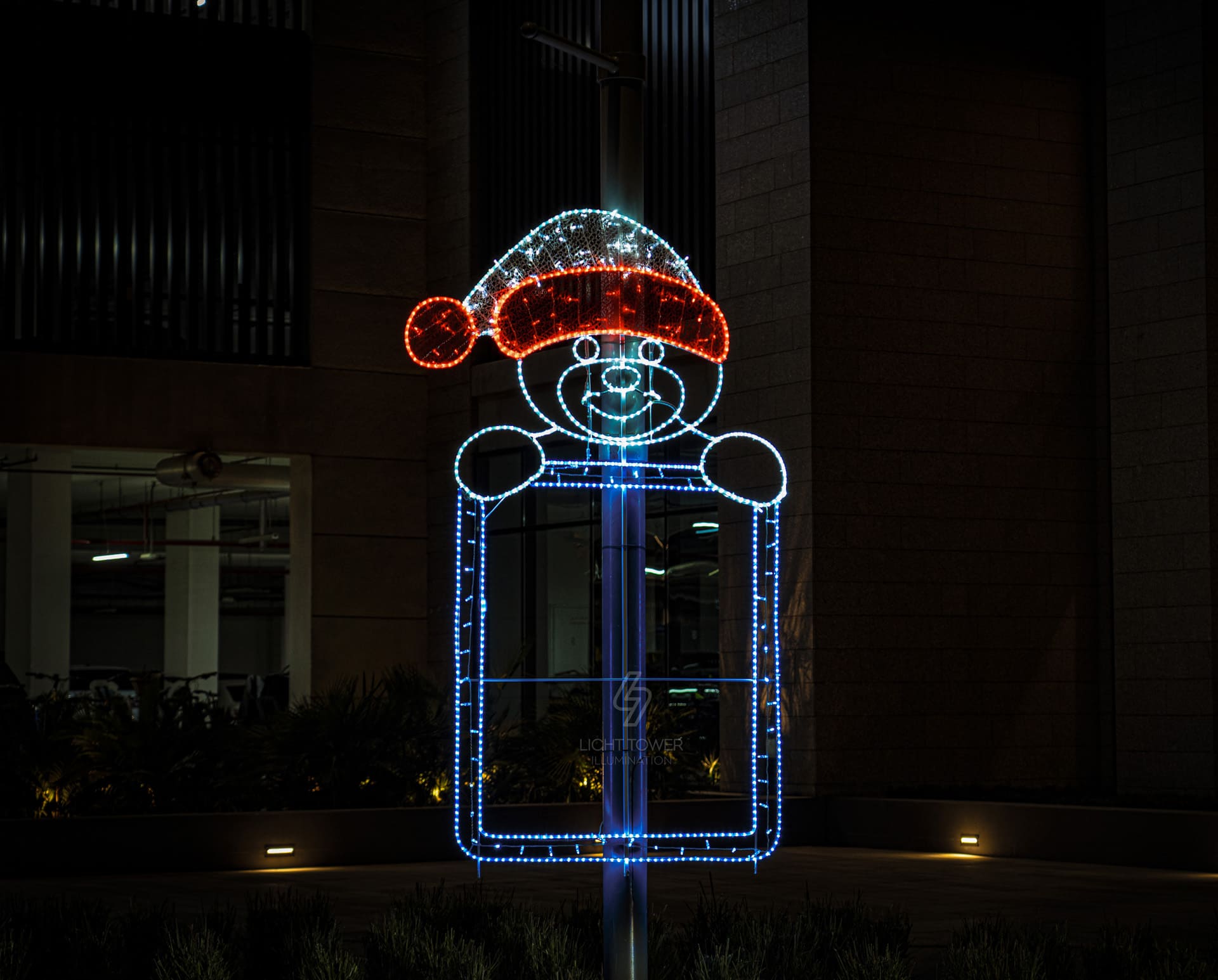 Outdoor Winter lighting in UAE