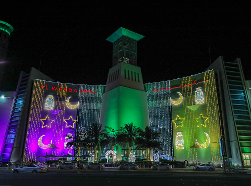 Premium Ramadan Light Decorations at Al Wahda Mall, Abu Dhabi